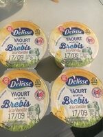 Yaourt au lait de brebis saveur vanille x 4