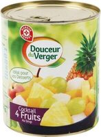 Cocktail 4 fruits au sirop