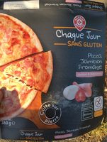 Pizza jambon fromage sans gluten