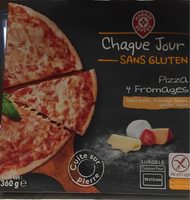 Pizza 4 fromages sans gluten