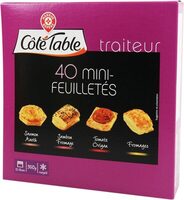 Mini-feuilletés apéritif x 40