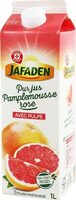 Pur jus de pamplemousse rose