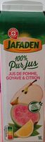 Pur jus de pomme, goyave et citron
