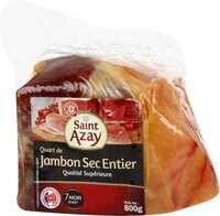 Quart de jambon sec entier
