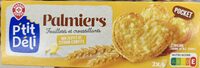 Palmiers avec zestes de citron confits