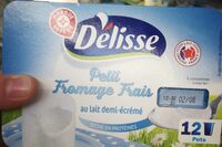 Petit fromage frais au lait-demi écrémé