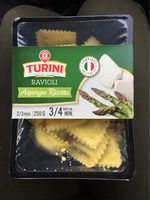 Ravioli asperges ricotta