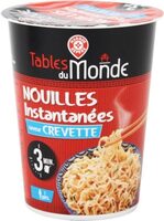 Nouilles asiatiques instantanées crevette - cup