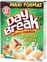 Céréales fourrées chocolat noisette