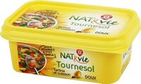 Margarine au tournesol 60% Mat. Gr. doux - barquette