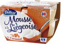 Mousse à la liégoise au caramel