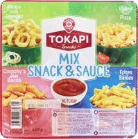 Coffret mix snack et sauce