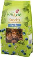 Snack's avoine et quinoa myrtille