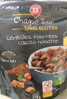 Ceréales fourrées cacao noisette sans gluten