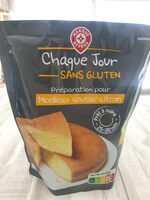 Préparation pour moelleux saveur citron sans gluten