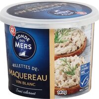 Rillettes de maquereau vin blanc