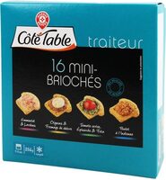 Mini-briochés x 16