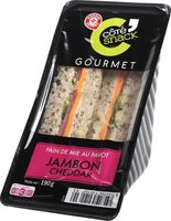 Sandwich Club Gourmet jambon cheddar