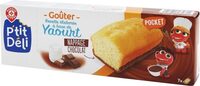 Gâteaux yaourt nappés au chocolat x 7