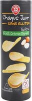 Tuiles goût crème oignon