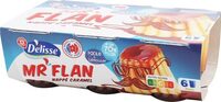 Flan vanille nappe caramel