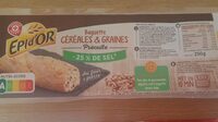 Baguette céréales et graines pré cuite