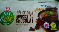 Délice soja mousse au chocolat