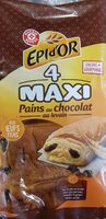Maxi pains au chocolat x 4