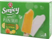 Batonnets orange citron x10