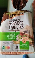 Pain de mie grandes tranches complet