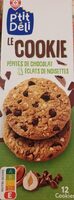 Le Cookie Ptit Déli Pépites De Chocolat Et Éclats De Noisette