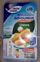 Bâtonnets savoureux saveur chèvre