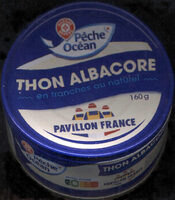 Thon Albacore - en tranches au naturel