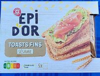 Toasts fin sésame