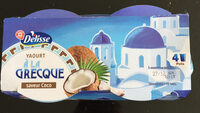 Yaourt à la grec saveur coco