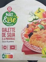 Galette de soja à la provencale