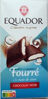 Fourré - à La Noix De Coco - Chocolat Noir