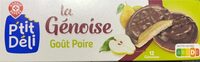 La génoise goût Poire