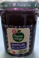 Confiture de Myrtilles 65% de fruits