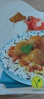 Falafels sauce curry