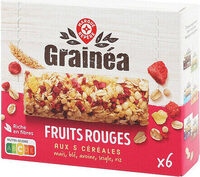 Barres de céréales Fruits Rouges