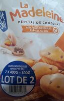 La madeleine pépites de chocolat