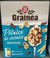 Pétales de céréales chocolat au lait