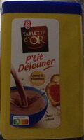 Tablette d’or p’tit déjeuner