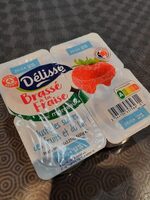 Délisse brassé a la fraise