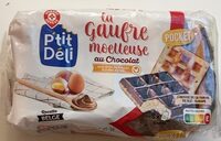 La gaufre moelleuse au chocolat