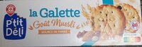 La galette goût muesli