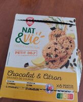 Biscuit chocolat et citron Nat&Vie