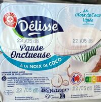 Délisse à la noix de coco