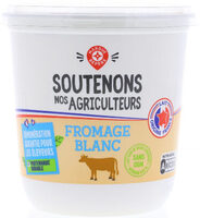 Fromage blanc Engagé Soutenons Nos Agriculteurs